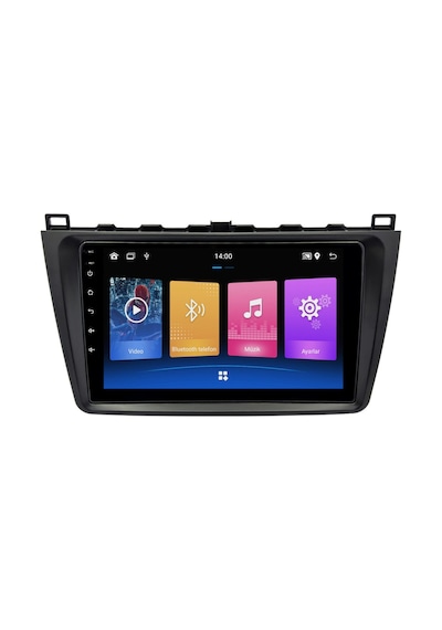 Mazda 6 Android Multimedya Sistemi 2009-2011 8+256 Gb Yazılımsal 9"