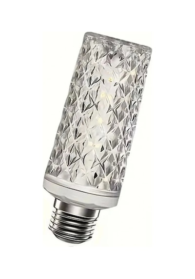 15w Dekoratif Kristal Ampul E27 Led Uzun Beyaz Renk 1600 Lümen