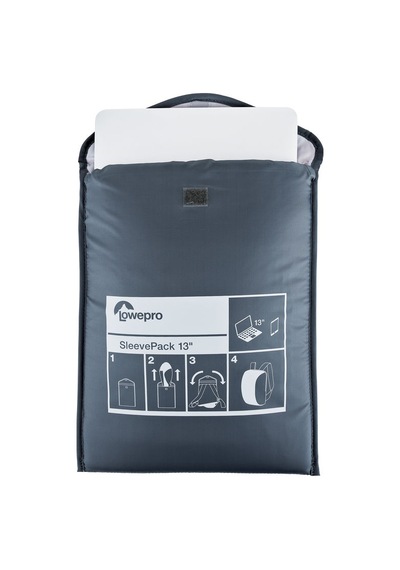 Lowepro Sleevepack 13 Packable Laptop Sleeve (Blue/Gray)