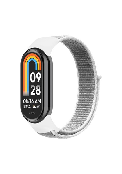 Xiaomi Mi Band 8 Woven Sport Loop Örgü Kordon Kayış Xiaomi Mi Band 8 Woven Sport Loop Örgü Kordon Kayış