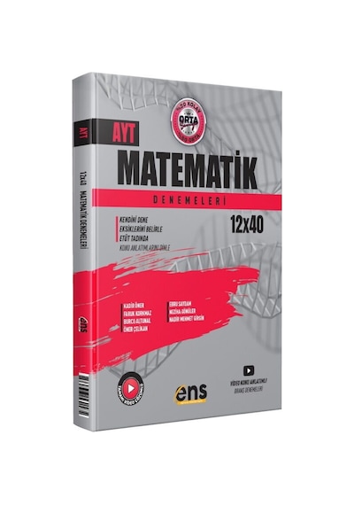 Ens Ayt Matematik 12 X 40 Denemeleri