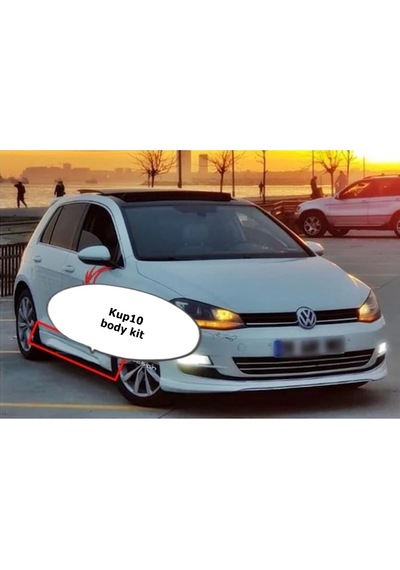 Vw Golf 7 Gt Yan Marşpiyel Takımı - Plastik
