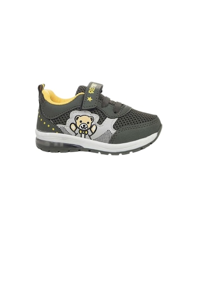 Remind Işıklı Sneaker Esnek Hafif Rahat Çocuk Spor Ayakkabı Haki