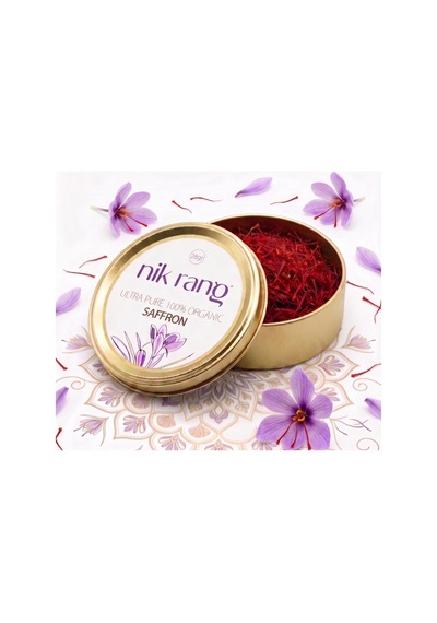 Nik Rang 28gr Premium %100 Saf İran Safranı Süper Negin Kalite 28 Gr Katkısız, Doğal Renk Ve Aroma