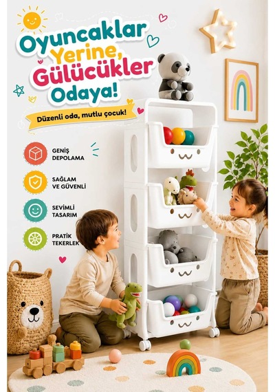 Renkli Düşler Oyuncak Dolabı Oyuncak Saklama Kutusu Oyuncak Box Çok Amaçlı Dolap Beyaz Beyaz Renkli Düşler Oyuncak Dolabı Oyuncak Saklama Kutusu Oyuncak Box Çok Amaçlı Dolap Beyaz Beyaz