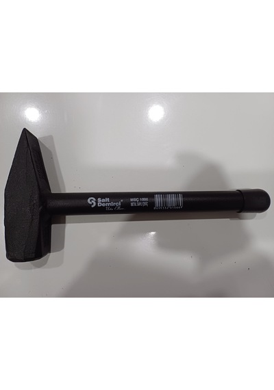 Sait Demirci Metal Saplı Çelik Kamyoncu Çekiç -1000 Gr