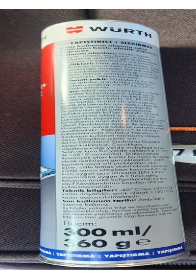 Yapıştırıcı-sızdırmaz Gri 300 Ml / 360 Gr