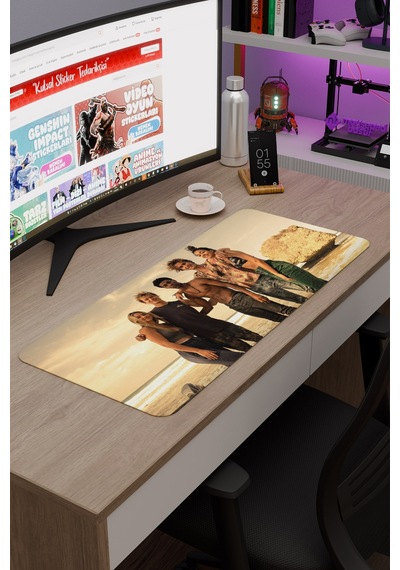 Outer Banks V4 70x30 Xl Gaming Kauçuk Kaymaz Taban Mouse Pad Fare Altlığı