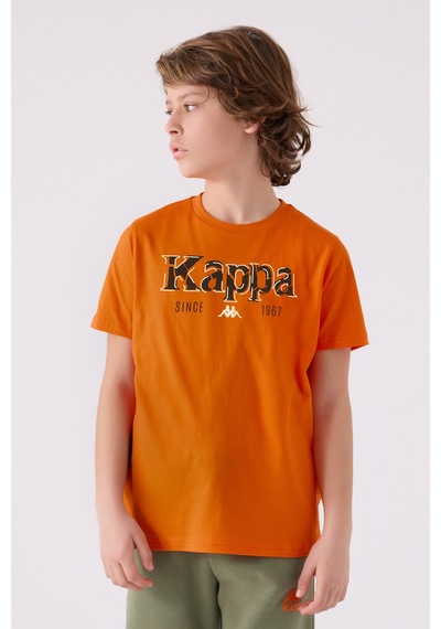 Kappa Erkek Çocuk Turuncu T-shirt Turuncu