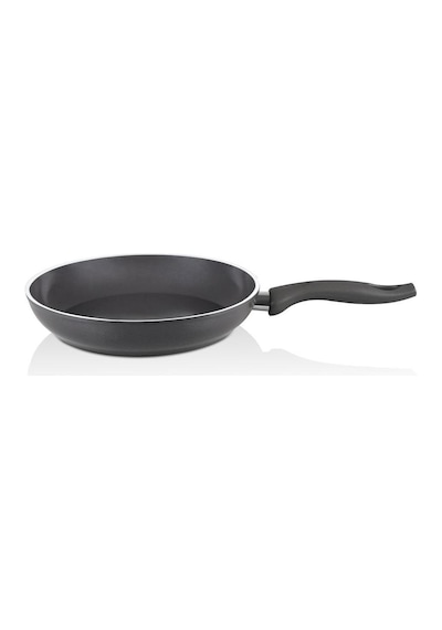 Falez Seramik Tava 24 Cm Füme Renk Tek Kulplu Füme