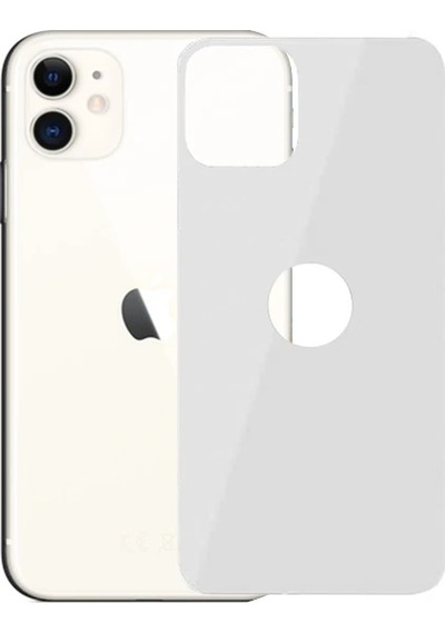 iPhone Uyumlu 11 6.1 İnch Full Arka Koruma Tempered Kırılmaz Cam-1852