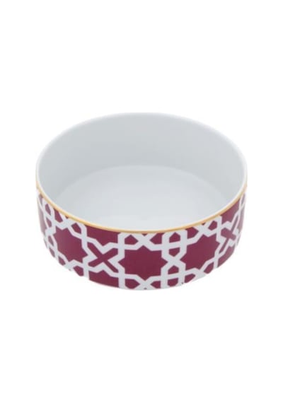 Porland Morocco Fuşya Kase 18CM