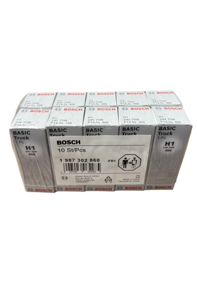 H1 Ampul 24v 70w 1987 302 860 10 Adet Fiyatı