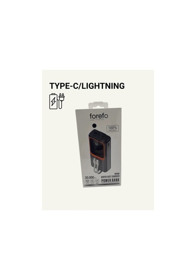 Taşınabilir Şarj Cihazı 20000 Mah 22.5w Hızlı Şarj + Dijital Ekran + Kablo Dahil Çok Renkli 60362435