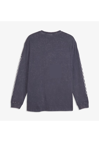 Puma Run Culture Collective Erkek Mavi T-shirt 636755 Çok Renkli