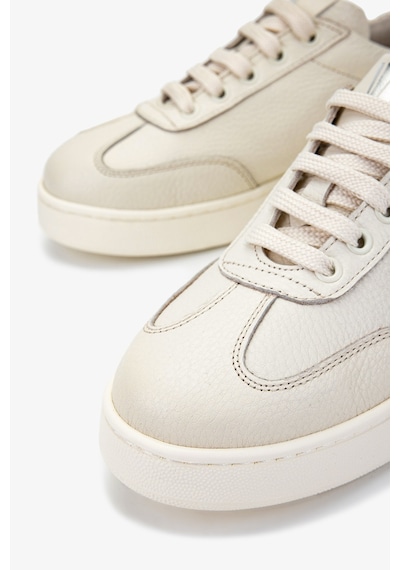 Valmenti Kadın Hakiki Deri Bej Sneakers & Spor Ayakkabı 1116 1362 Bn Ayk Y25 Bej Fltr Bej