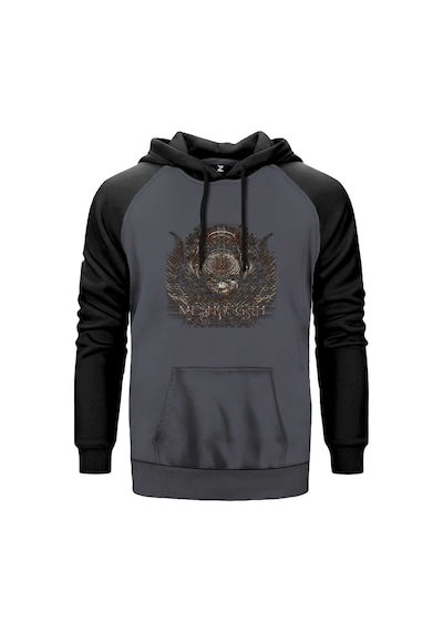 Meshuggah Koloss Gri Renk Reglan Kol Sweatshirt Gri