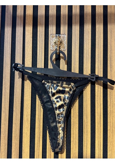 Love Secret Kadın Leopar Desenli Destekli Sütyen Ve Tanga İç Çamaşırı Takımı Siyah Detaylı Kahve - Leopar Love Secret Kadın Leopar Desenli Destekli Sütyen Ve Tanga İç Çamaşırı Takımı Siyah Detaylı Kahve - Leopar