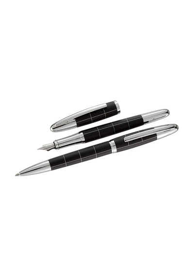 Steelpen 1711 Siyah Dolma Kalem+tükenmez Kalem Standart