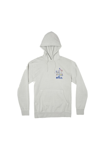 Rvca Skull Club Hoodıe 2632 Multi