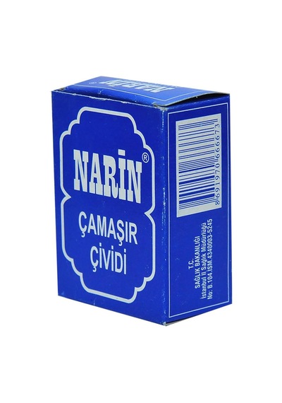 Narin Çamaşır Çividi 50 Gr Mini Paket Çamaşır Beyazlatıcı Çivit Çok Renkli