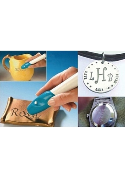 Gravür Oyma Kalemi Ez- Engraver Metal - Ahşap - Cam Çok Renkli