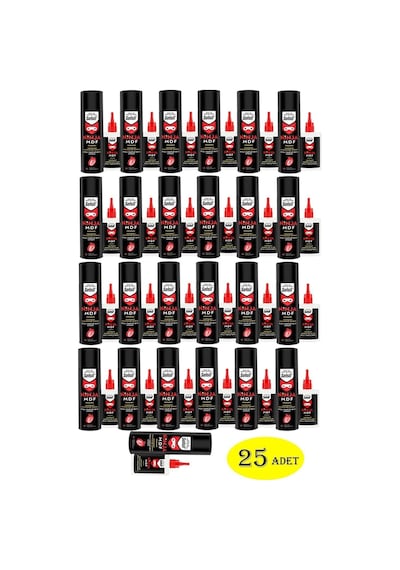 Selsil Ninja Mdf Hızlı Yapıştırıcı 400ml.+100gr. 25adet 290 ML