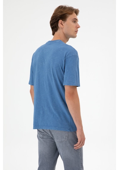 U.s. Polo Assn. Erkek İndigo Tişört 50300228-vr028 Indigo