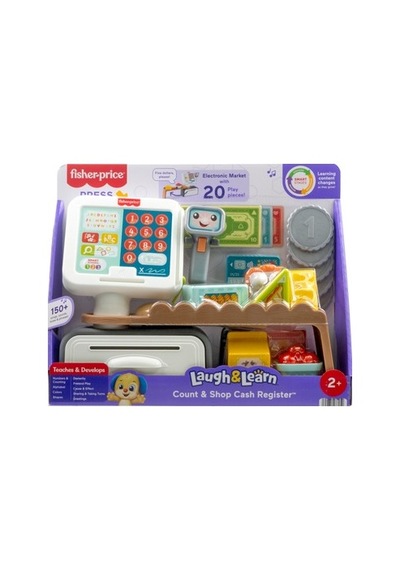 Fisher-price Eğlen Ve Öğren Market Kasası Birden Fazla Dil Desteğiyle Yürüme Çağındaki Çocuklar