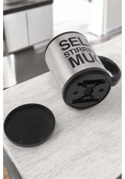 Mikser Yazılı Mug Bardak Karıştırma Özelliği Renkli