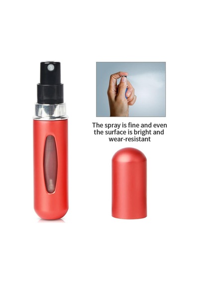 Taşınabilir 5ml Mini Parfüm Atomizer Şişeleri, Doldurulabilir Parfüm Sprey Şişesi, Koku Pompası