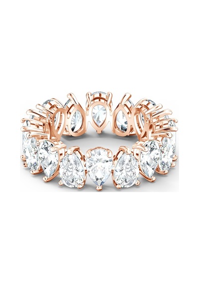 5586164 Swarovski Yüzük Vıttore-Rıng Pear Czwh-Ros 2 52