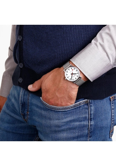 Mondaıne Evo2 Mse.40610.sm Otomatik Erkek Kol Saati Gümüş
