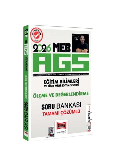 Yargı 2026 Meb Ags Eğitim Bilimleri Ve Türk Milli Eğitim Sistemi Ölçme Ve Değerlendirme Soru Bankası