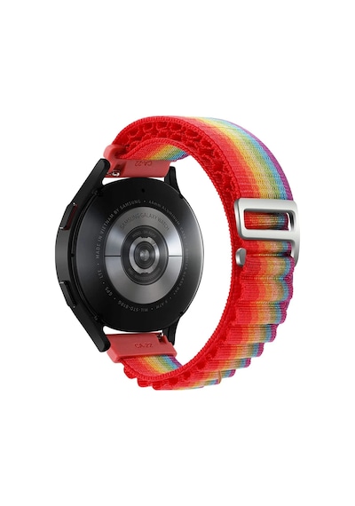 Newface - 324 - Watch 20mm Kr410 Kumaş Kordon - - Edntrend - Gökkuşağı 1