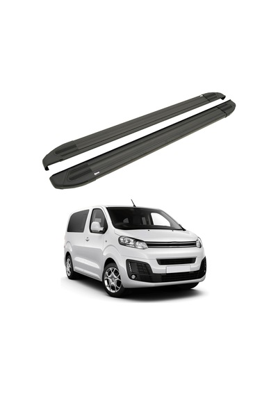 Citroen Space Tourmalineer Mk3 2017-2025 / Orta Şasi Yan Basamak Brillant Siyah