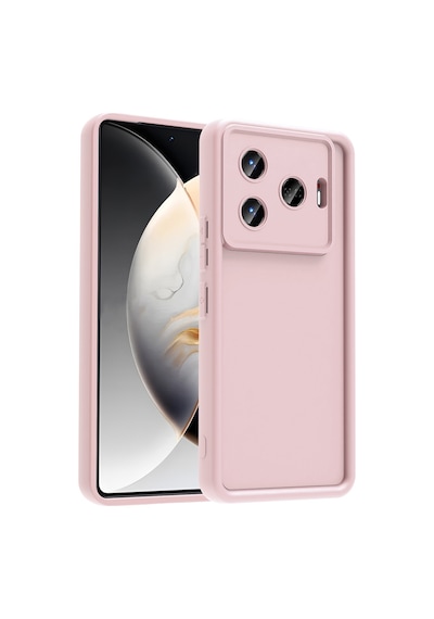 Zore Tecno Camon 30 Pro 5g Kılıf Kamera Korumalı Omsy Ananas Kapak - Pembe