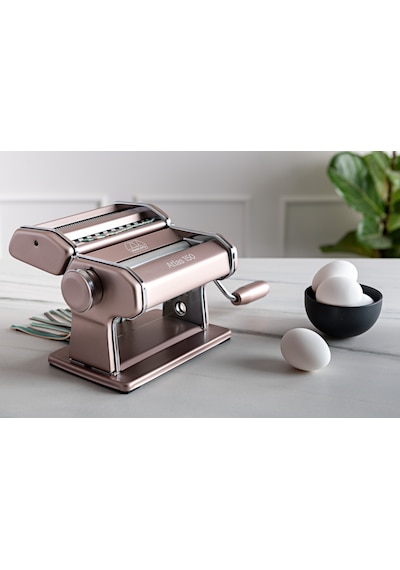 Marcato Atlas 150 Pastel Pembe Makarna Makinesi + Pastawheel