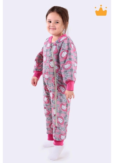 Babyhola 2-9 Yaş Kalın Elyaf Dolgulu 2.5 Tog Premium Kalite Çocuk Uyku Tulumu 23504 Fuşya