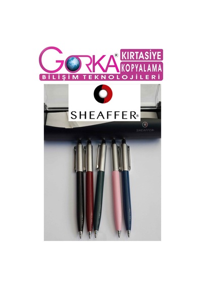Sheaffer Tükenmez Kalem 321 Yarı Krom (1 adet)