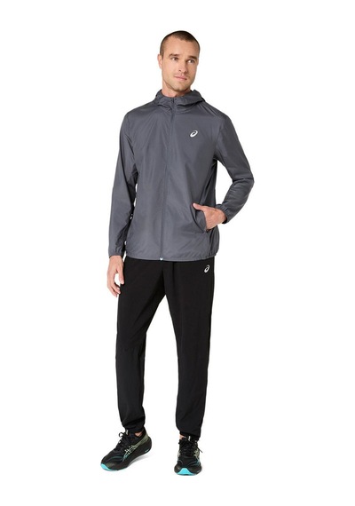 Asics Silver Erkek Gri Koşu Ceket 2011d235-020