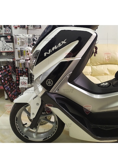 Yamaha Nmax Karbon Grenaj Koruma Sticker Seti Kabartmalı 3D