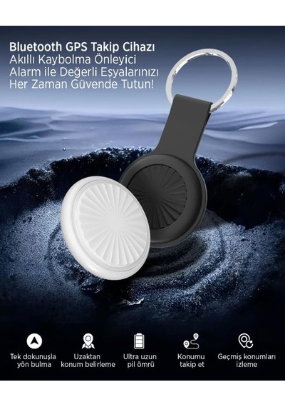 İos Ve Android Uyumlu Akıllı Gps Takip Cihazı Anahtar, Cüzdan, Araç, Kargo Ve Evcil Hayvanlar İçin Bluetooth Destekli Güvenli Konum Belirleyici Tag Sku: Smg8690010099891