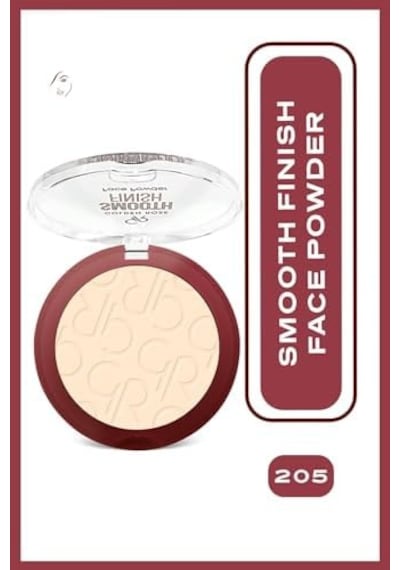 Smooth Finish Face Powder No: 205 - İpeksi Dokulu Sabitleyici Pudra 0