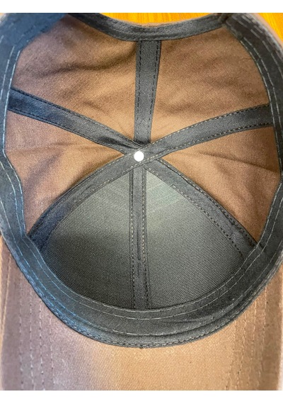 Hamze Düz Basic Pamuklu Unisex Cap Şapka Kahverengi
