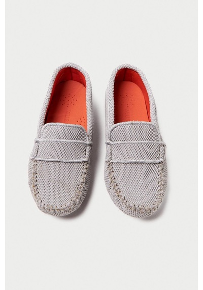 Mubiano Summer Kadın Triko Gri Babet & Loafer -mstb2020-gr Gri