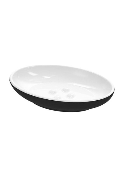 Buççin Online Mağaza Ekoln Katı Sabunluk, Koyu Gri 13x9 Cm Taş Gri Çok Renkli