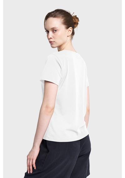 Lescon Kadın Kısa Kollu T-shirt 26y-2127 Beyaz