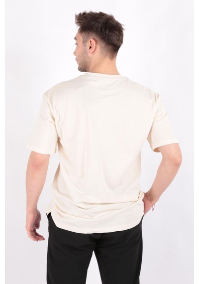 Cazador Erkek 4071 O.bıs T-shırt 24yceeo04071 Bej
