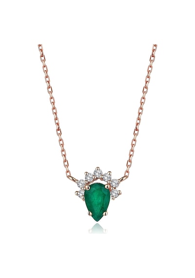 Reis Kuyumculuk T9290 Frida Emerald Altın  Kolye